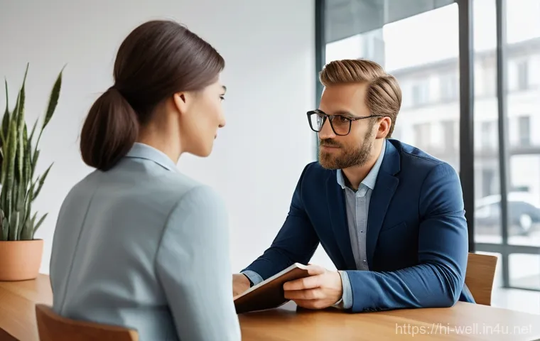 웰빙코디네이터와 연간 고객 관리 전략 - **Prompt 1: Personalized Wellness Consultation**
    "A wellness coordinator, a woman in her late 30...